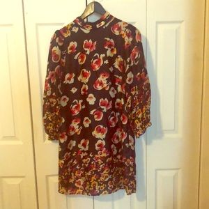 100% silk dress Aryn K